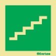Staircase (left hand) LLL sign